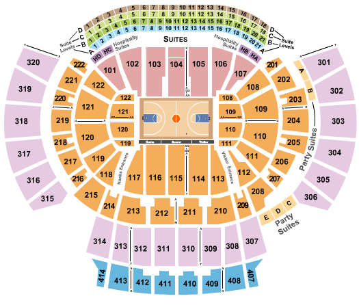 State Farm Arena Seating Chart